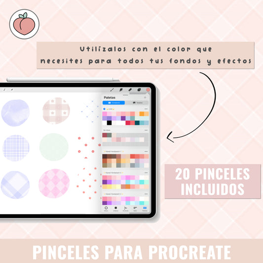 KIT DE PINCELES PARA PROCREATE