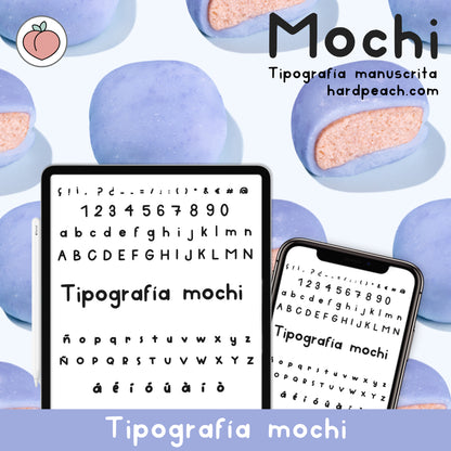 TIPOGRAFÍA MANUSCRITA MOCHI | FUENTE ESCRITA A MANO