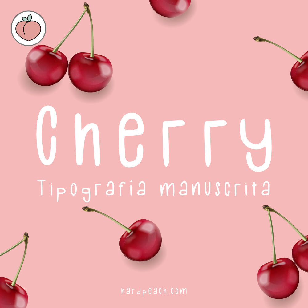 TIPOGRAFÍA MANUSCRITA  CHERRY | FUENTE ESCRITA A MANO